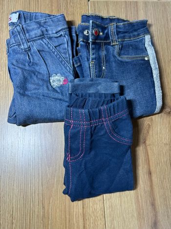 👖🔥 LOT JEANS BÉBÉ 6 MOIS – SUPER AFFAIRE 🔥👶