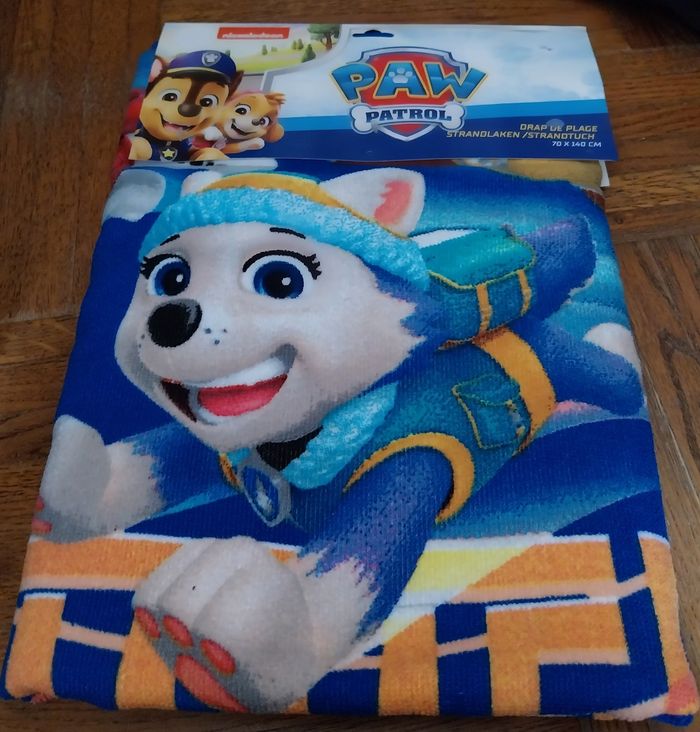Drap de plage pat patrouille. - photo numéro 3