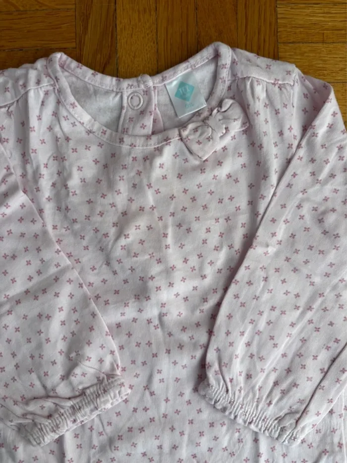 T-shirt Tex 6 mois parfait état - photo numéro 2