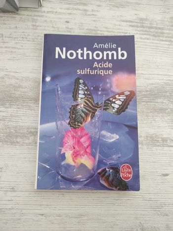 Acide sulfurique. Amélie Nothomb