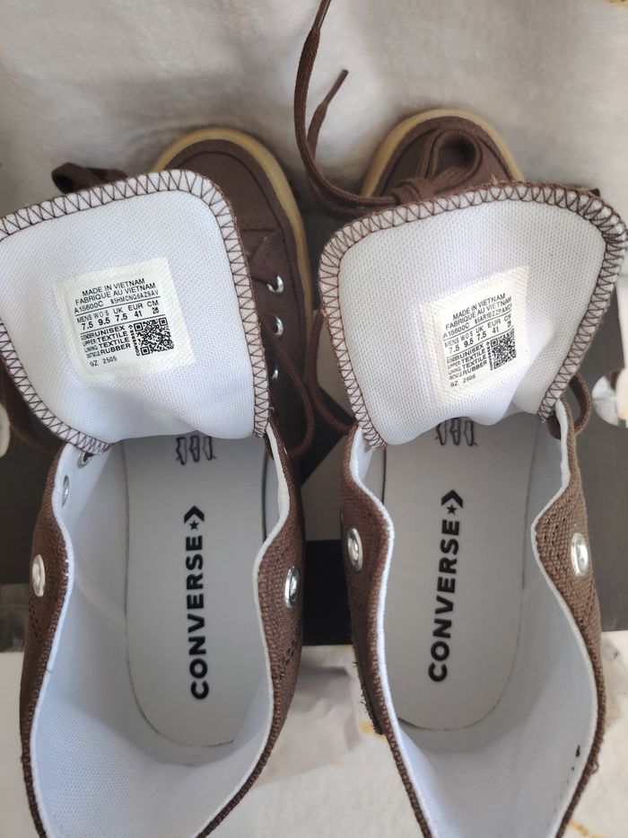 Converse Chuck Taylor All Star Hi - Grounded Brown / Gum - Neuf (41) - photo numéro 6