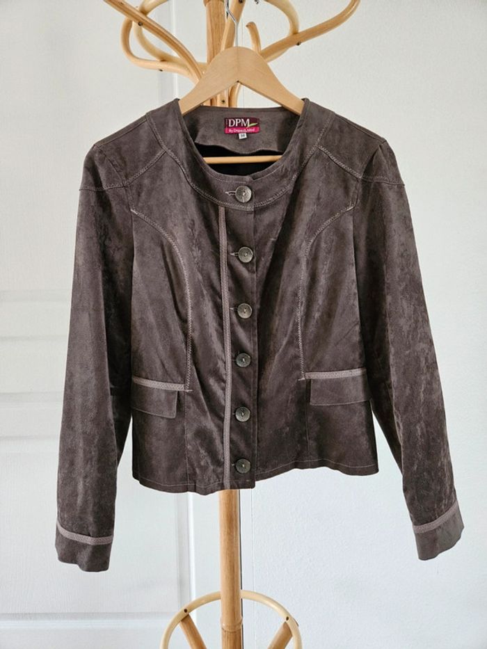 Veste marron taille 38 Depeche Mode