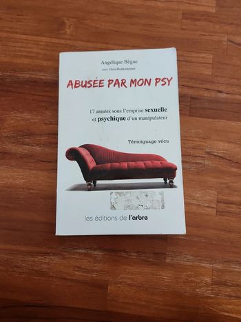 Livre abusée par mon psy