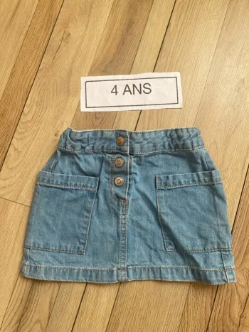 Jupe en jean 4 ans