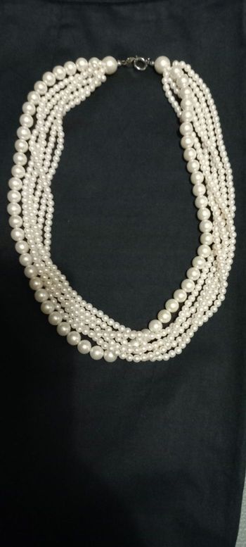 Collier Ras de cou/ Multirangs Perles Fantaisies 