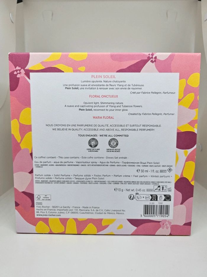 Coffret Parfums Yves Rocher plein soleil - photo numéro 2