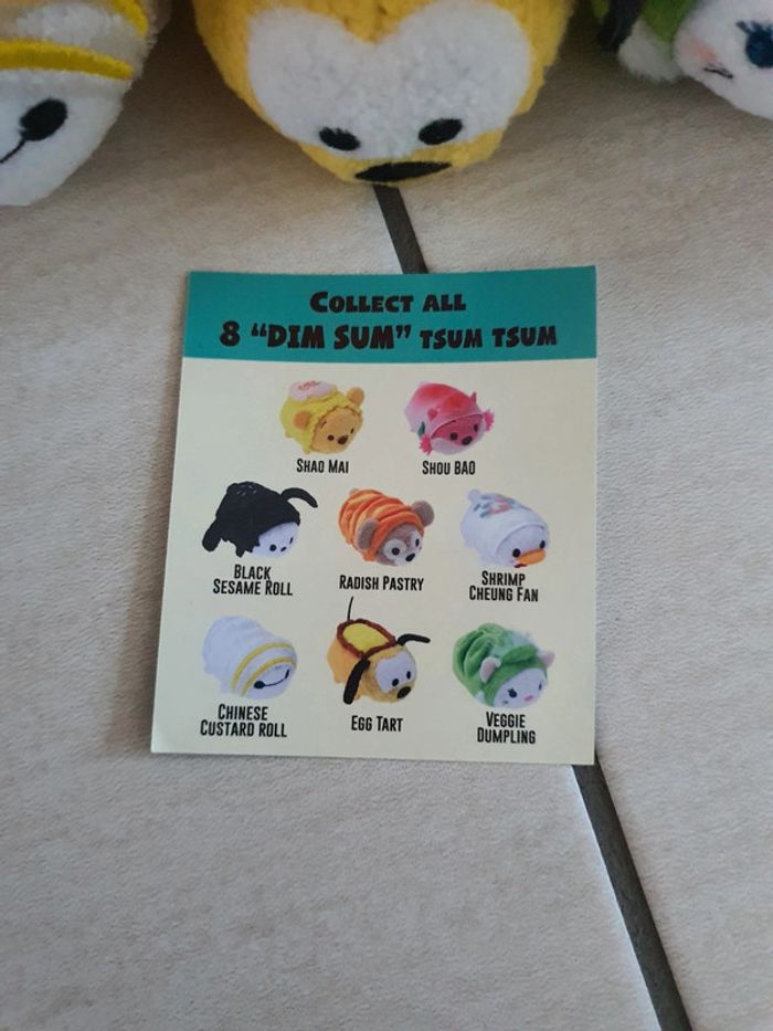 6 Tsum tsum dim sun Hong Kong disneyland - photo numéro 2