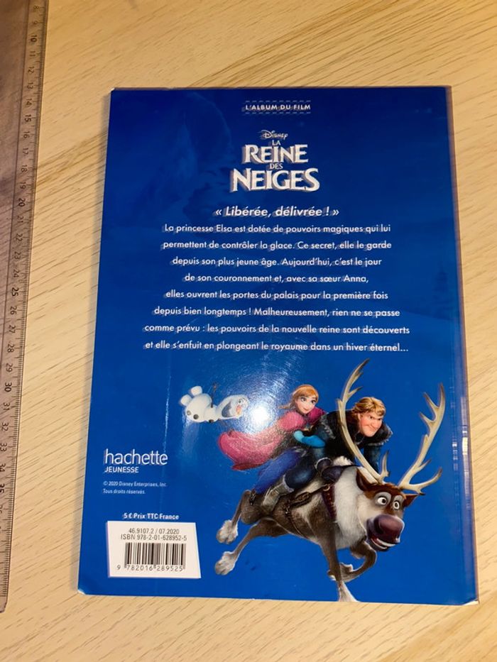 Livre album film Disney hachette 2020 princesse reine neiges elsa Anna - photo numéro 2