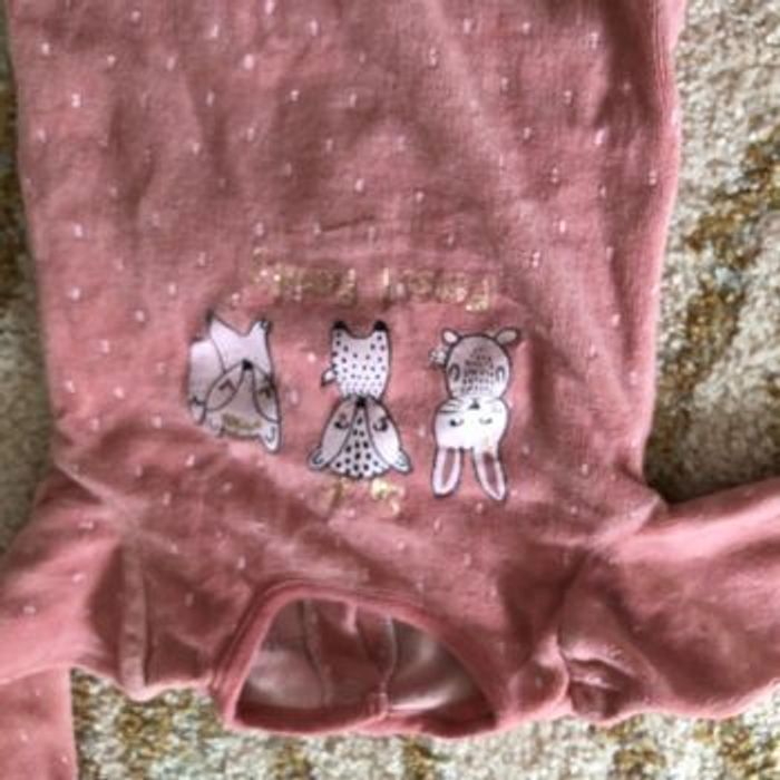 Lot de 6 pyjamas en velour 3 mois - photo numéro 3