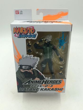Figurine Naruto Shippuden Hatake Kakashi Anime Heroes Bandai neuf