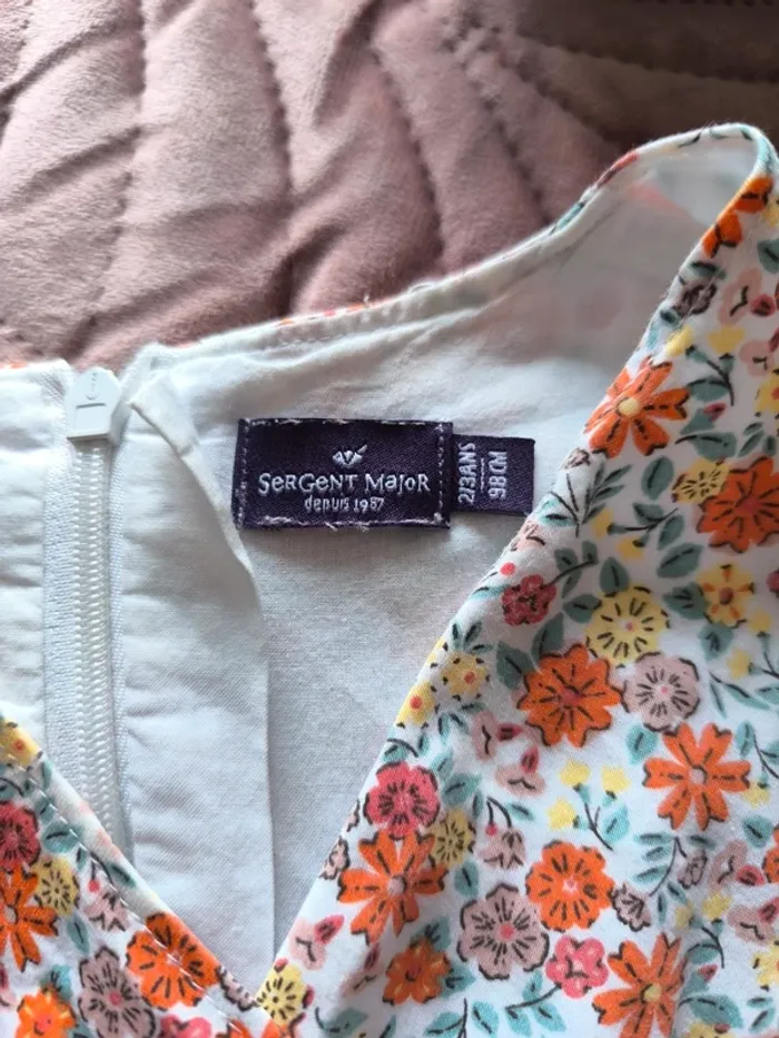 Robe sergent major 2/3 ans 98 cm - photo numéro 3