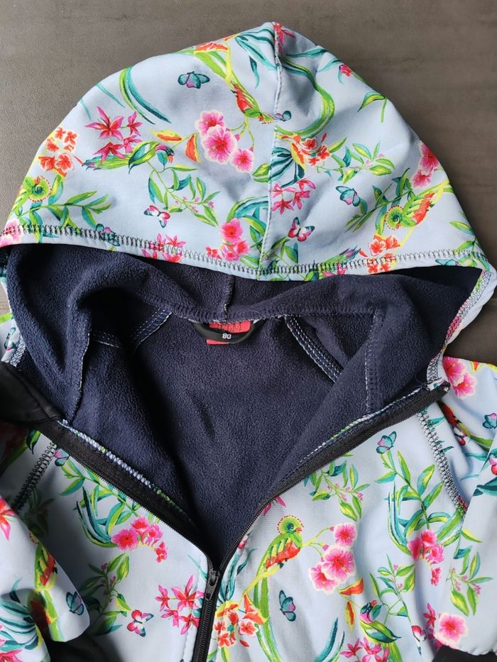 Combinaison de pluie IELM fleurs roses - photo numéro 2