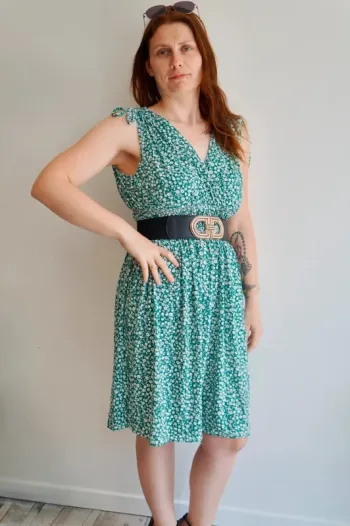 Robe fleuri