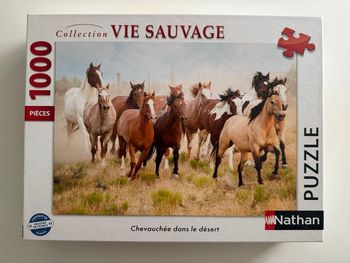 Puzzle 1000 pièces chevaux