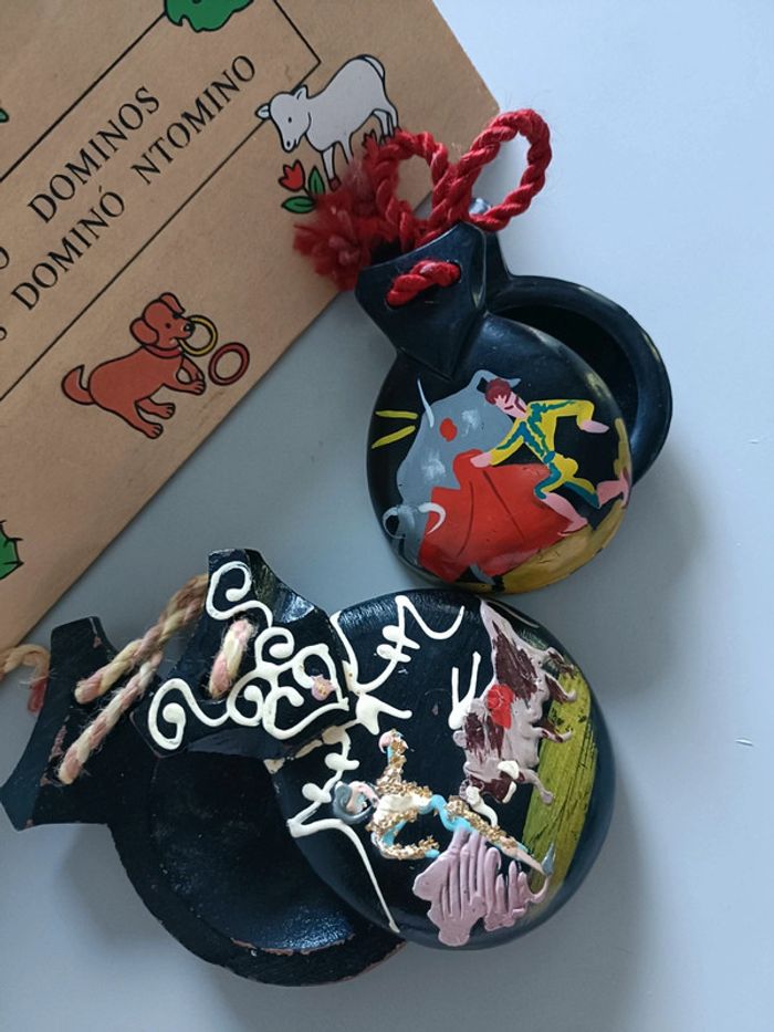 Jeu enfant en bois dominos - photo numéro 3