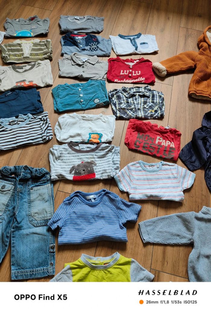 Lot de vêtements 12 mois garçon - photo numéro 3