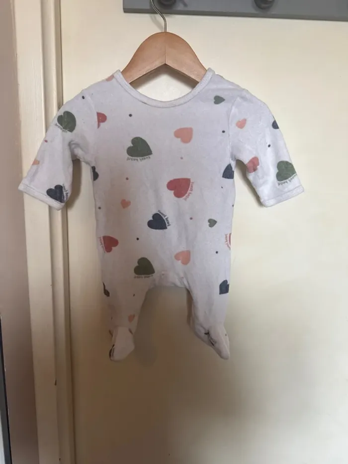 Pyjama / grenouillère fille garçon naissance /1 mois kiabi