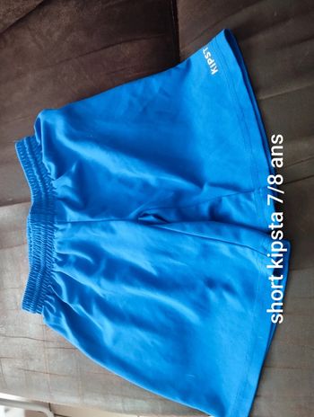 Short kipsta 7/8 ans