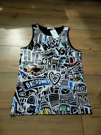 Débardeur homme noir taille L