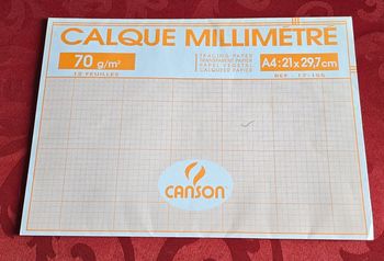 Papier calque millimètre