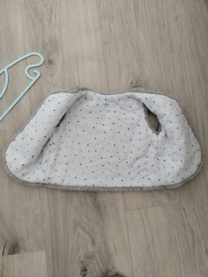 Gilet sans manche mouton Bout'chou 6 mois - photo numéro 4