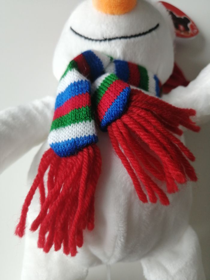 peluche bonhomme de neige - photo numéro 3