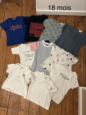 lot vêtements bébé