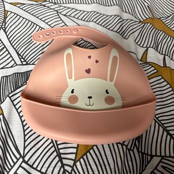 Bavoir en silicone