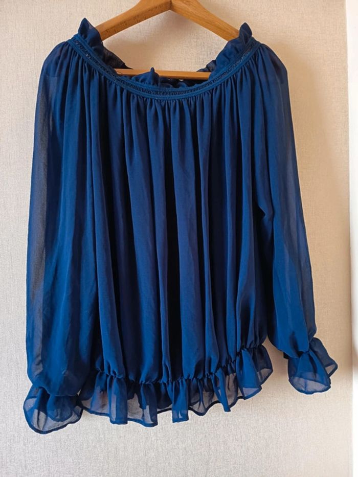 Tunique manches longues. Transparent. Grande taille. Marque Amour de pin up. - photo numéro 2