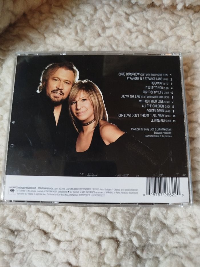 CD Barbra Streisand guilty pleasures - photo numéro 2