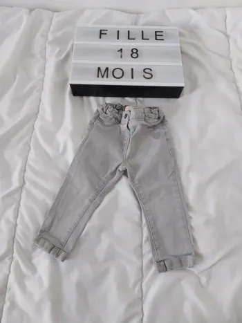 Jeans fille 18 mois Gemo