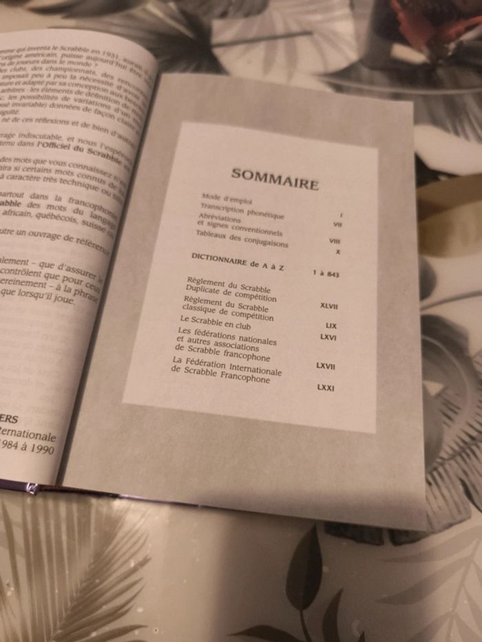 Livre l'officiel du jeu Scrabble - photo numéro 2