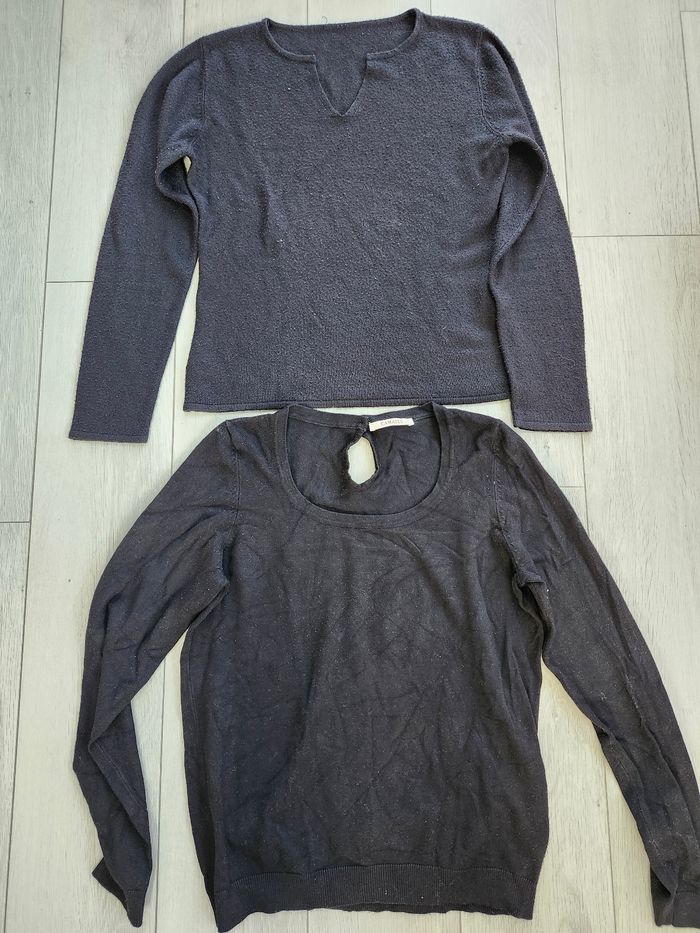 Lot 2 pulls Promod et Camaïeu taille 38