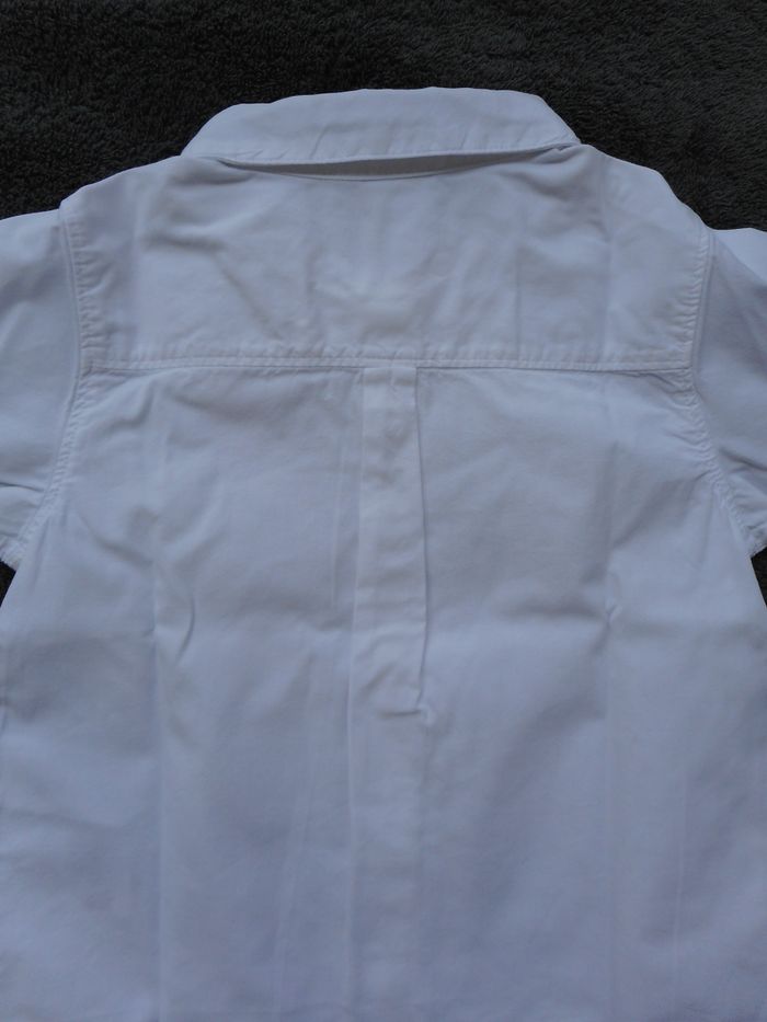 Chemise manches longues blanche - Petit Bateau - 24 mois - photo numéro 3