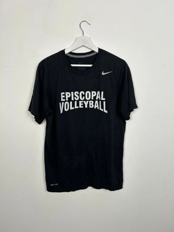 T-shirt Nike Dri-FIT Episcopal Volleyball Noir Homme M | Très Bon État | Sportwear Volley | TN31