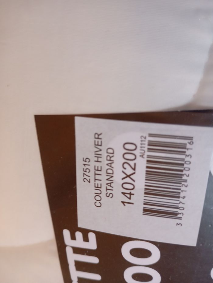 Couette hiver neuve jamais servit - photo numéro 3