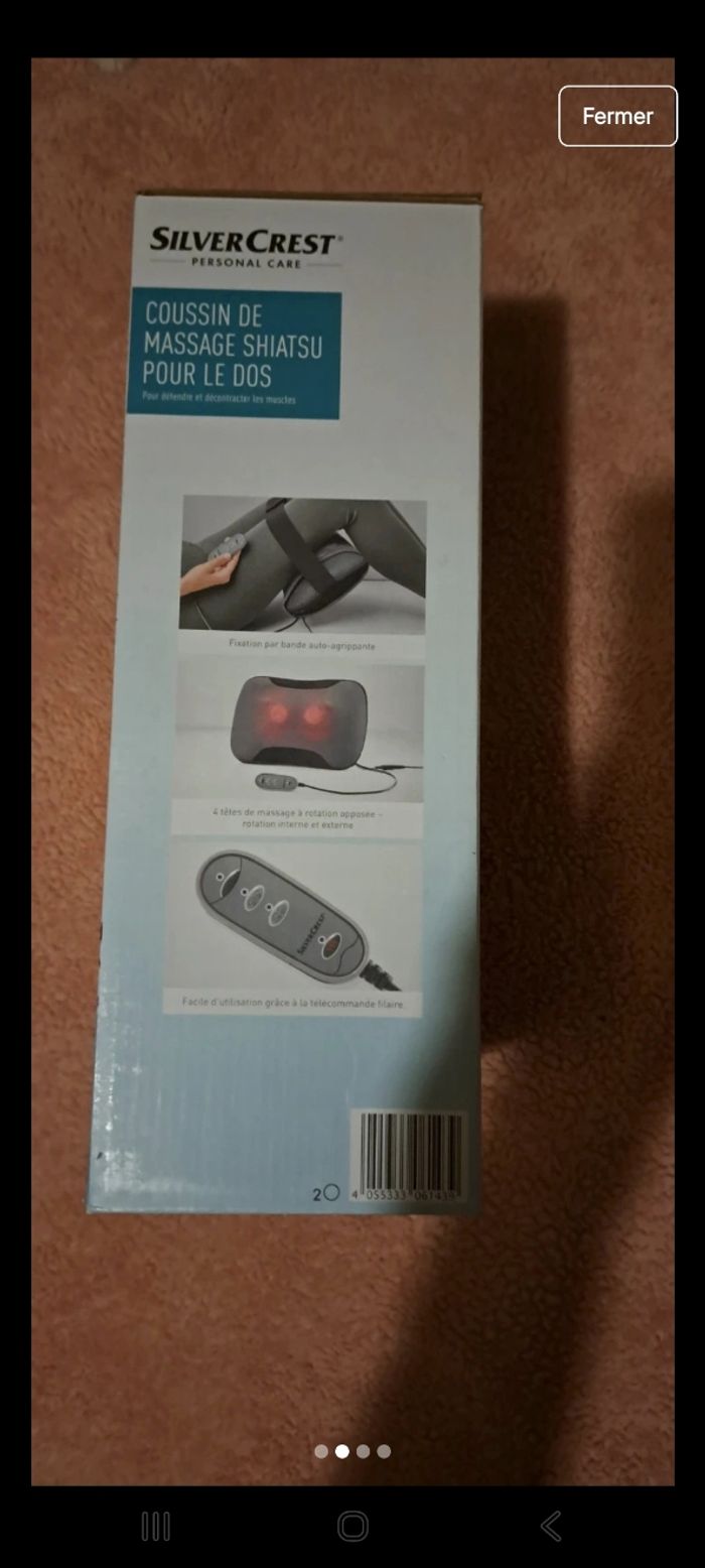 Coussin massant - photo numéro 2