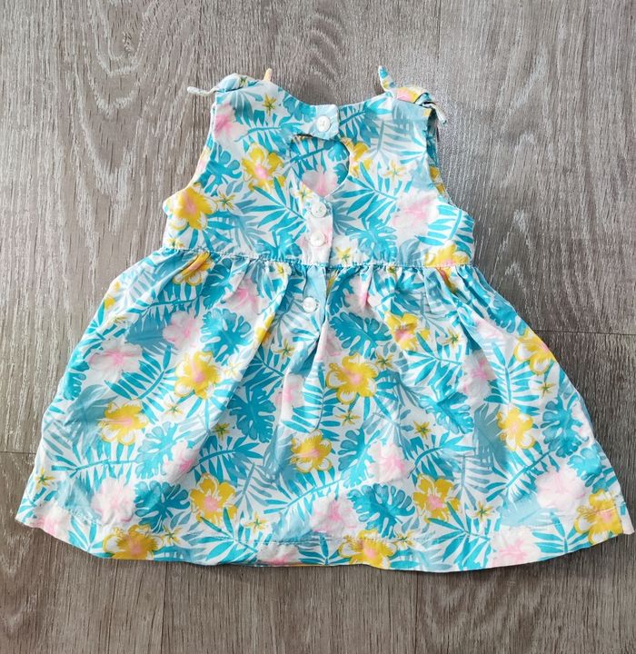 Robe légère sans manches, bébé filles 3 mois, Tex, neuve - photo numéro 2