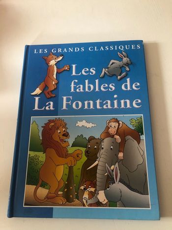 Livre Les fables de La Fontaine