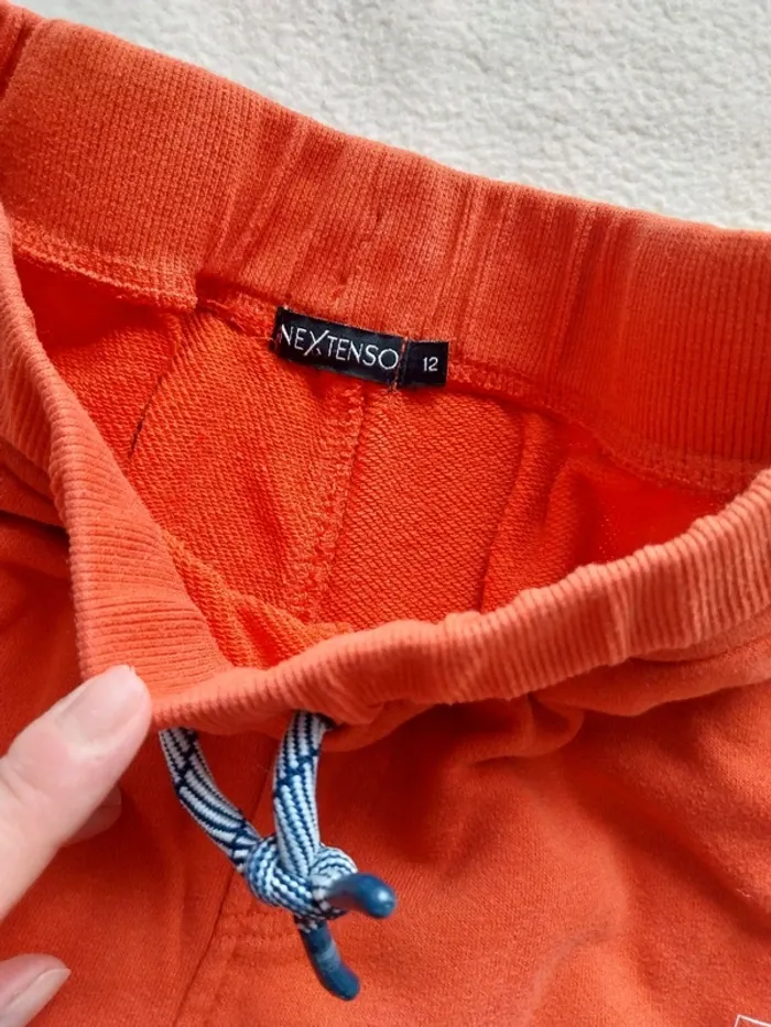 Bas jogging leger orange/brique T12A - photo numéro 5