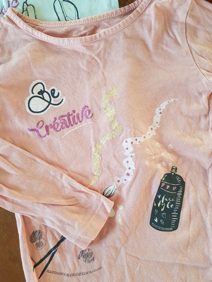 Lot de 4 pièces mi saison fille gemo 4ans - photo numéro 2