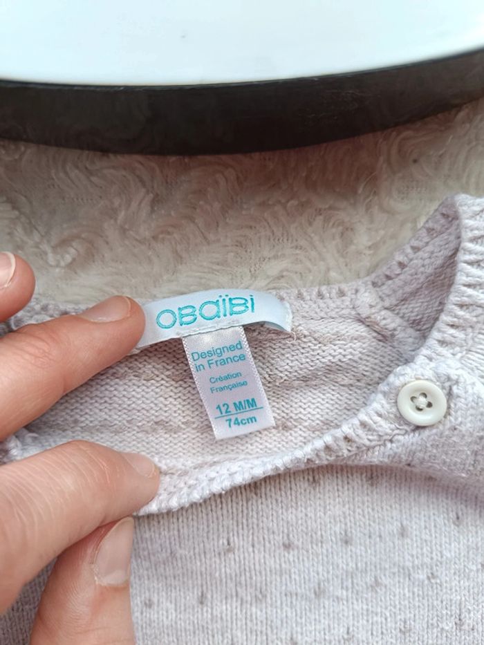 Robe pull Fille 12 mois Obaïbi - photo numéro 5