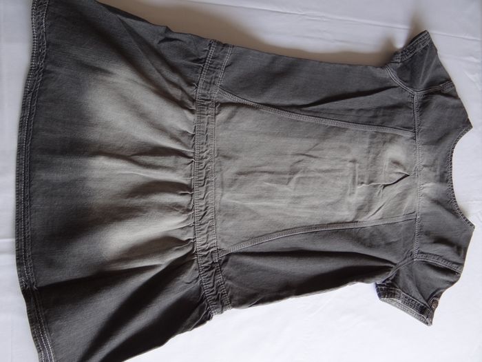 robe en jean grise 13-14ans - photo numéro 5