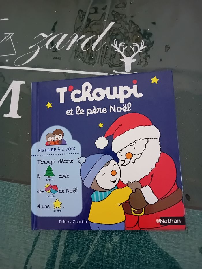 Livre "T'choupi et le Père Noël"
