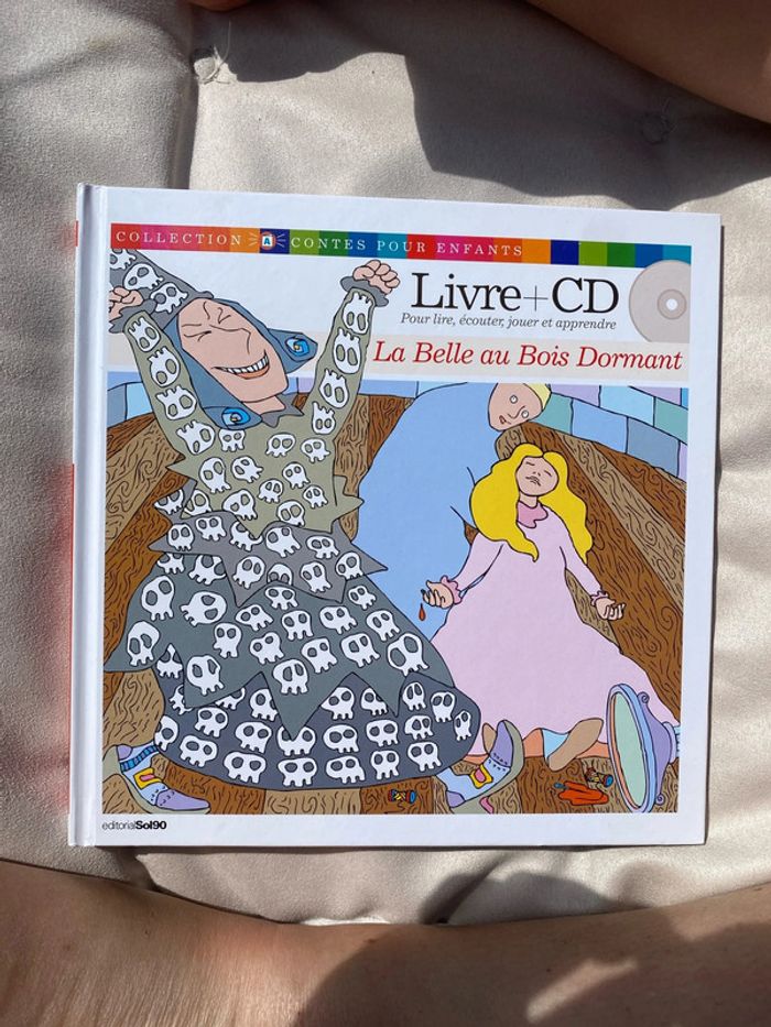 Livre enfants avec CD La belle au Bois Dormant