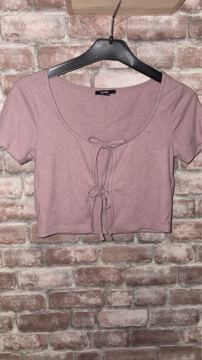 Ensemble jupe mauve - photo numéro 4