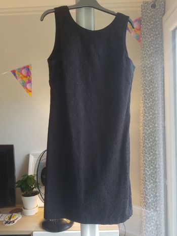 Robe noire Camaïeu T40