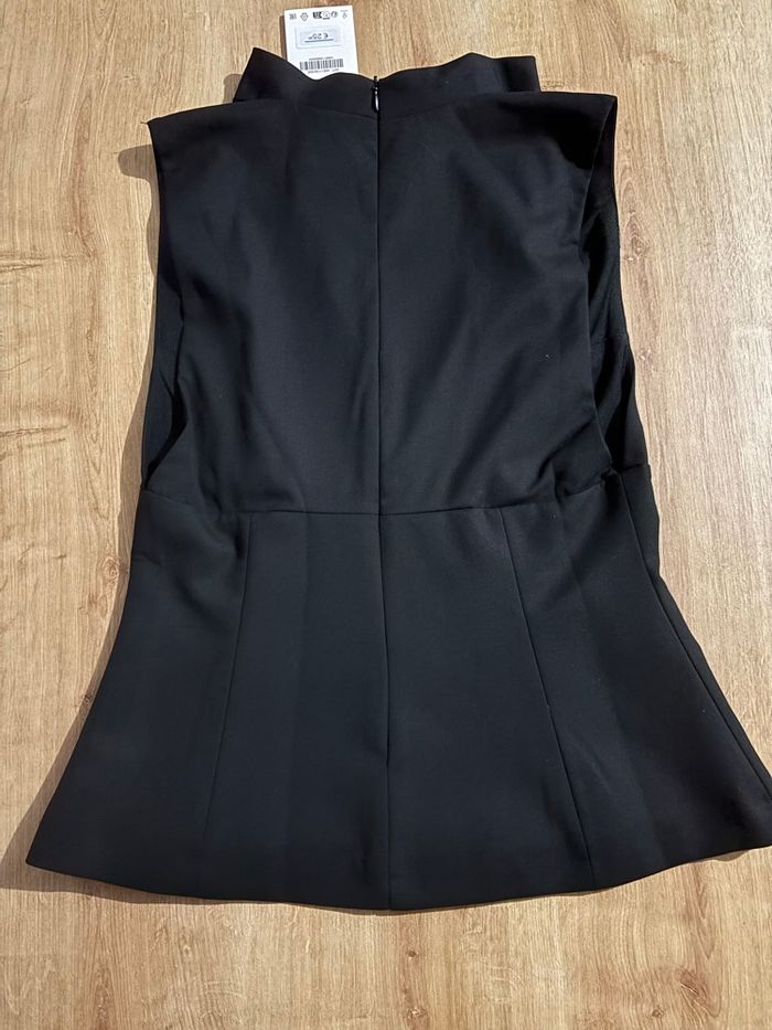 Top col drapé Zara - photo numéro 2