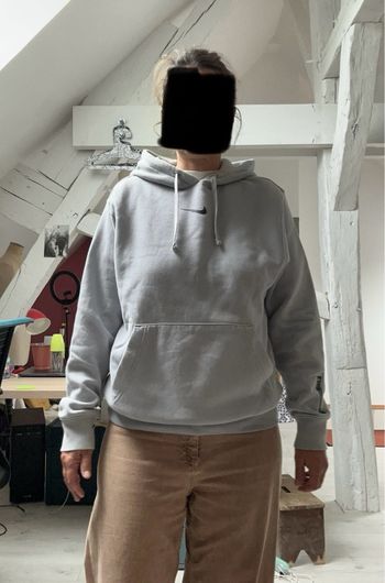Sweat à capuche gris Nike S