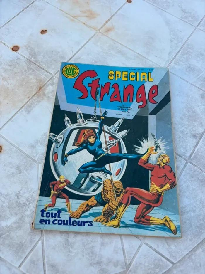 đ BD Marvel â SpĂ©cial Strange n°7 â Ăditions Lug â Mars 1977 â Tout en couleurs â Rare